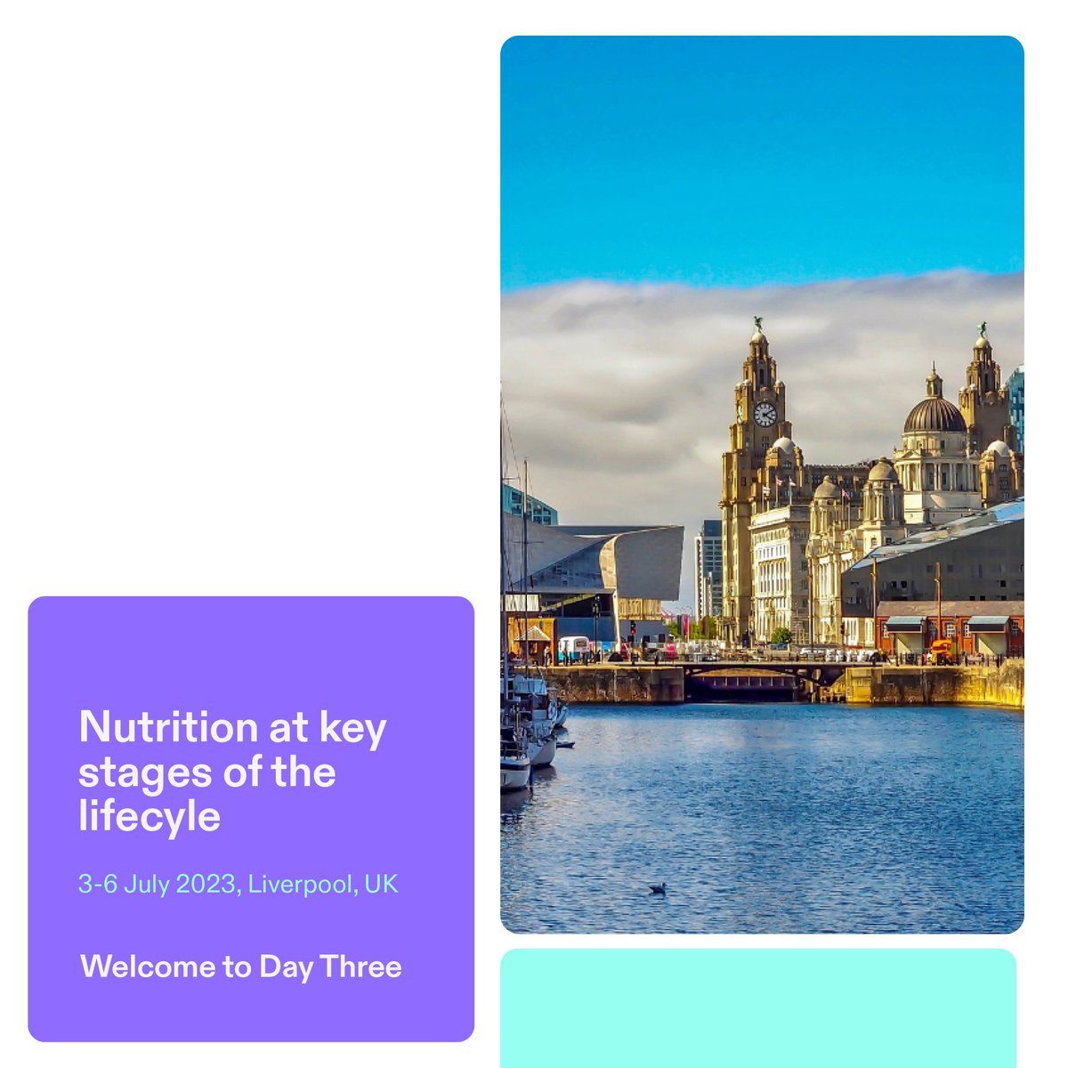 NutritionSoc's tweet photo. Welcome to Day Three of #NSSummer23 in Liverpool

Swipe to see the highlights of the day 👉

Share stories of the event and tweet using #NSSummer23 and tag us @the_nutrition_society 📸 https://t.co/rRieheBEb1