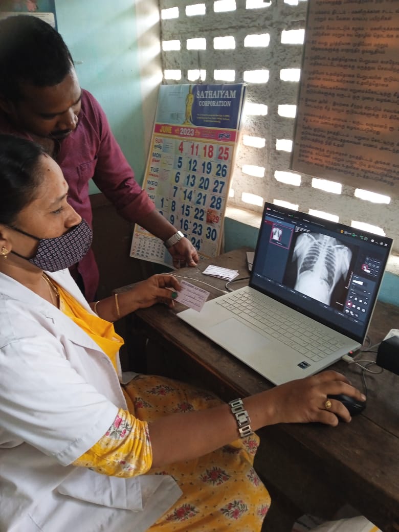 TBMBAPuducherry's tweet photo. ACF CXR Screening mike announcement,IEC campaign K.T.Kuppam 04.07.2023with the team consisting of Ms.GnanaselviDot.Spr, Mrs.Sutha TBHV,Mr.Sunder LT,Counseller,ANM,ASHAand State IEC Officer Mr.Manimaran underthe guidance of Dr.Venkatesh STO Puducherry#CMPuducherry #DDG2017 #EndTB https://t.co/dWTY6mMmwd