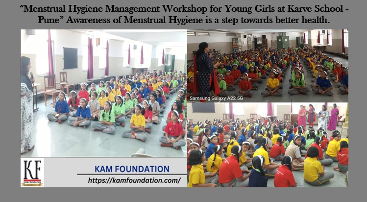'Menstrual Hygiene Management Workshop for Student Girls at Karve School-Pune'.
Awareness Of Menstrual Hygiene is a step towards Better Health.
#studentgirl #karveschool #swachhbharat #swacchbharatabhiyan #menstruation #menstruationmatters #menstrualhygeine #kffortraining #punesc
