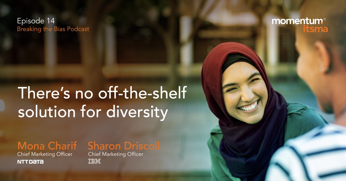 DE&amp;I should be ingrained in an organization’s DNA. This was one idea we explored in our latest Breaking the Bias podcast. Listen to the live recording w/ host <a href="/alishalyndon/">Alisha</a>, and guests Mona Charif, <a href="/NTTDATAServices/">NTT DATA</a> and Sharon Driscoll, <a href="/IBM/">IBM</a>. 
#BtBPodcast  
hubs.li/Q01WkTls0