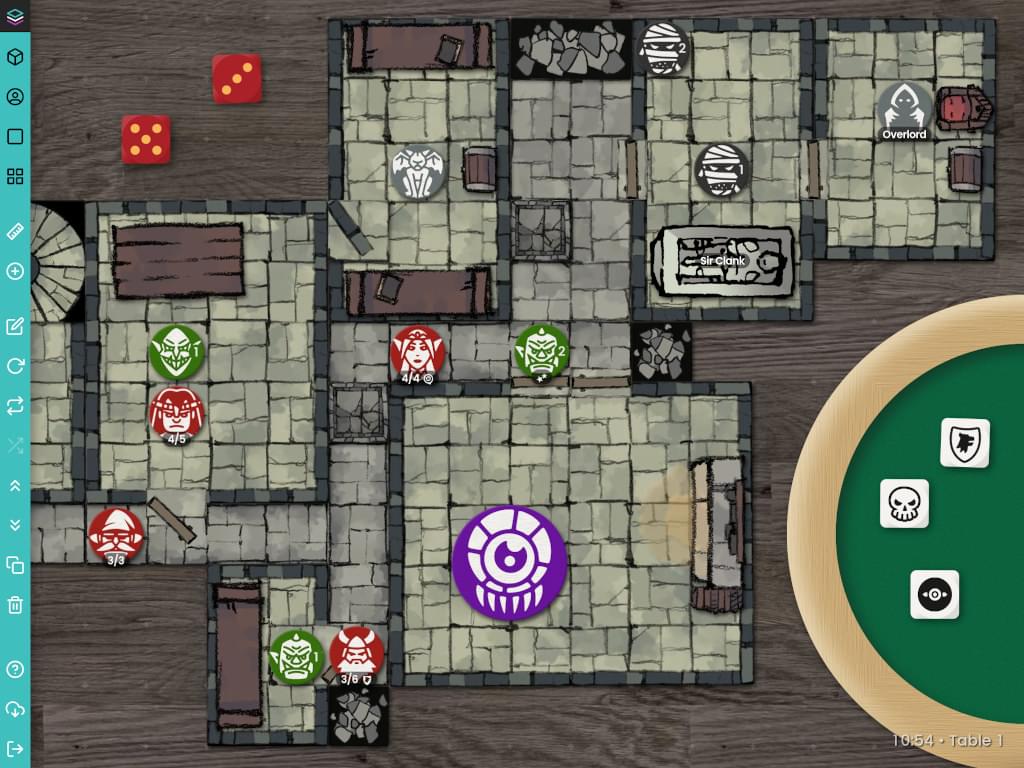 dnddeutsch's tweet photo. Und FreeBeeGee? FreeBeeGee ist ein virtueller Tabletop von @LUDUSLEONIS aus Österreich, der kostenlos nutzbar und auf einem eigenen Webserver selbst hostbar ist. Wer dazu nicht die Möglichkeit hat, oder erstmal ausprobieren möchte, kann sich FBG bei uns anschauen #pnpde https://t.co/RjFFLqKP0Y