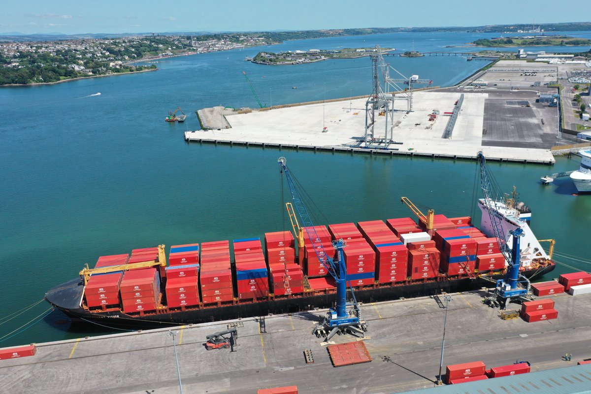 What gets delivered into #PortOfCork? Anything from the food on your table, new cars on the road to vital medicine that we all rely and depend upon. The Port of Cork plays a key role in the transfer of such goods into the country. #ConnectingIreland