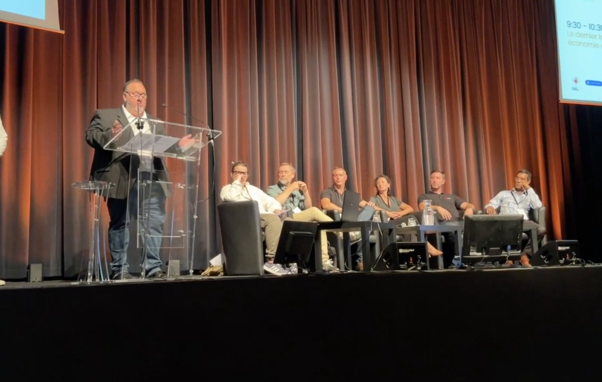 ecom_news's tweet photo. 🌱 #OpenGreenTech #Arles : Comment les acteurs de la supply chain réduisent leur impact environnemental grâce à des initiatives innovantes ? Reportage. https://t.co/Q1kNQ9lFU3 @CCIPAYSARLES @Capenergies @FrenchTechGP @StephanePaglia https://t.co/YuVU0yQNjA
