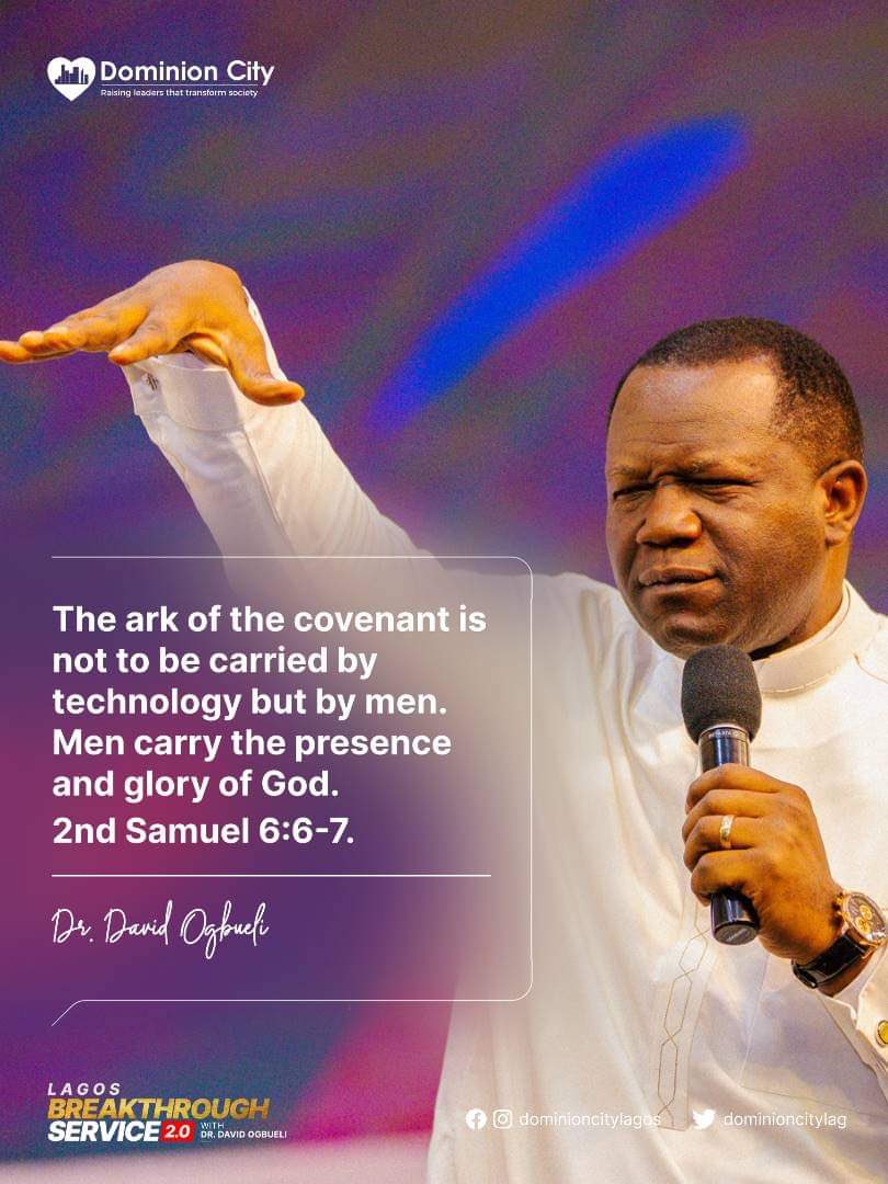 DCGwags's tweet image. EXCERPTS FROM DOMINION CITY LAGOS BREAKTHROUGH SERVICE

#DominionCityGlobal 
#pastordavidogbueli