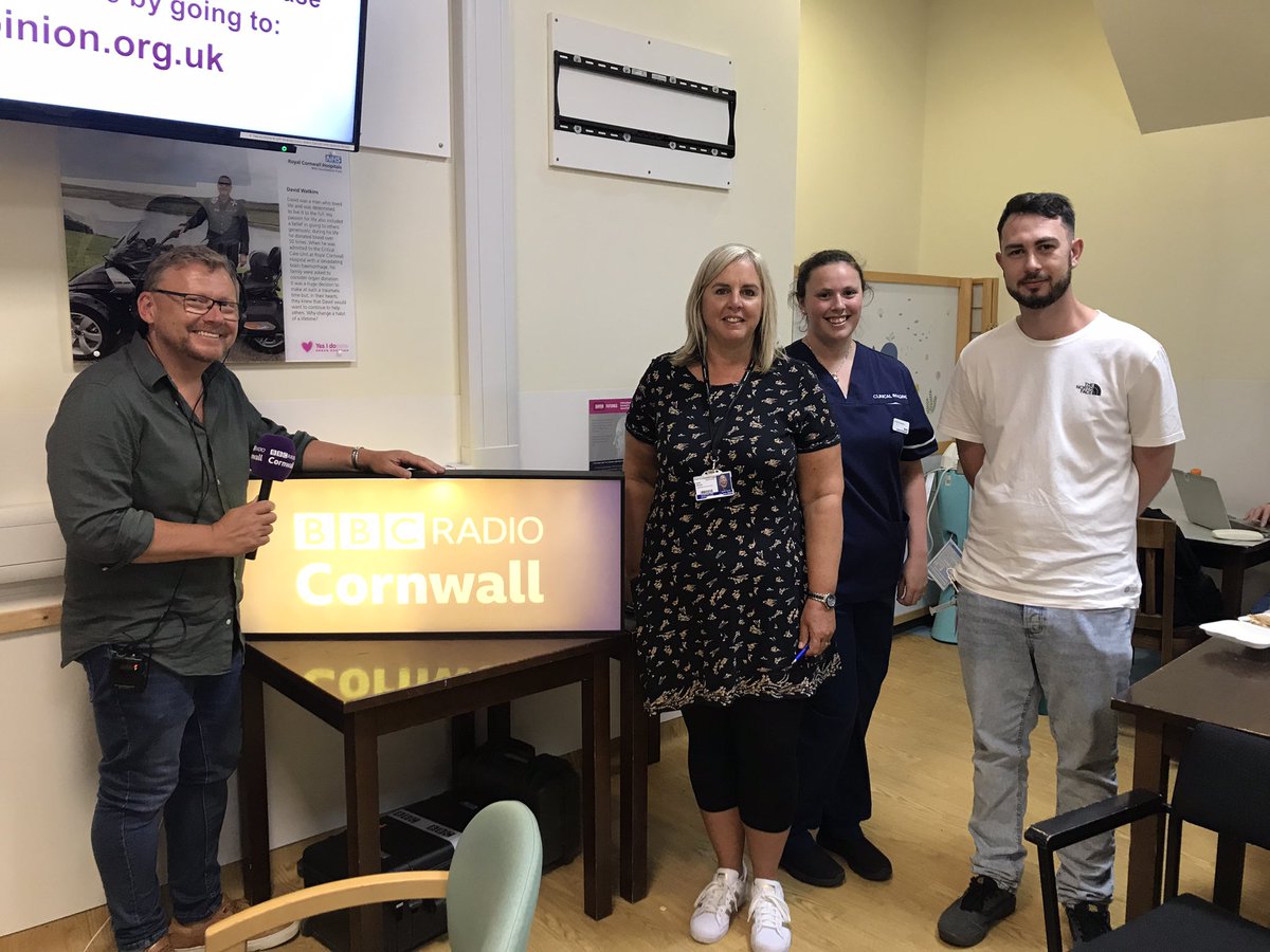 Just about to go on air on <a href="/BBCCornwall/">BBC Cornwall</a> to talk about NHS apprenticeships <a href="/RCHTWeCare/">Royal Cornwall Hospitals NHS Trust</a>  showcasing our fabulous ODP and Radiography apprentices. #NHSapprentices #ODPapprentices #Radiographyapprentices <a href="/NikkiPryke/">Nikki Pryke</a>