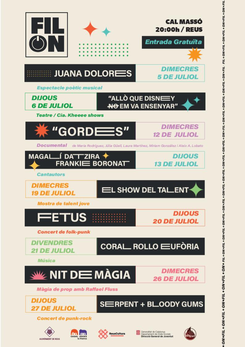 reusjove's tweet photo. Lamentem comunicar que l'espectacle i presentació de llibre de @juanadolorex d'avui a Cal Massó ha quedat cancel·lat 😓
Aquest mateix matí ens han comunicat des de la seva editorial @Poncianes que no vindria
La resta d'actuacions en el marc del cicle #FilOn continuen endavant https://t.co/8bQmBEQYy2