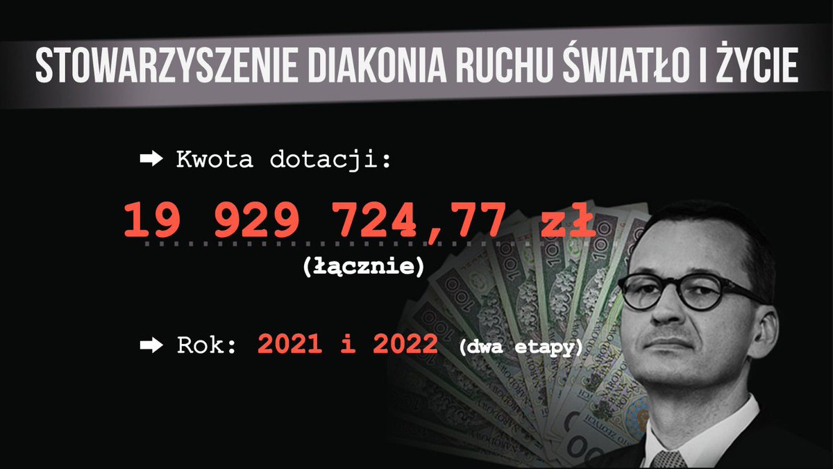MKierwinski's tweet photo. Nie tylko Kukiz. Blisko miliard złotych z rezerwy na sytuacje nadzwyczajne rozdał według własnego uznania @MorawieckiM. Wyciąganie publicznych pieniędzy do instytucji zaprzyjaźnionych z PiS trwa w najlepsze. To tylko kilka przykładów👇👇👇#BankomatMorawieckiego https://t.co/9Rgt0Cordv