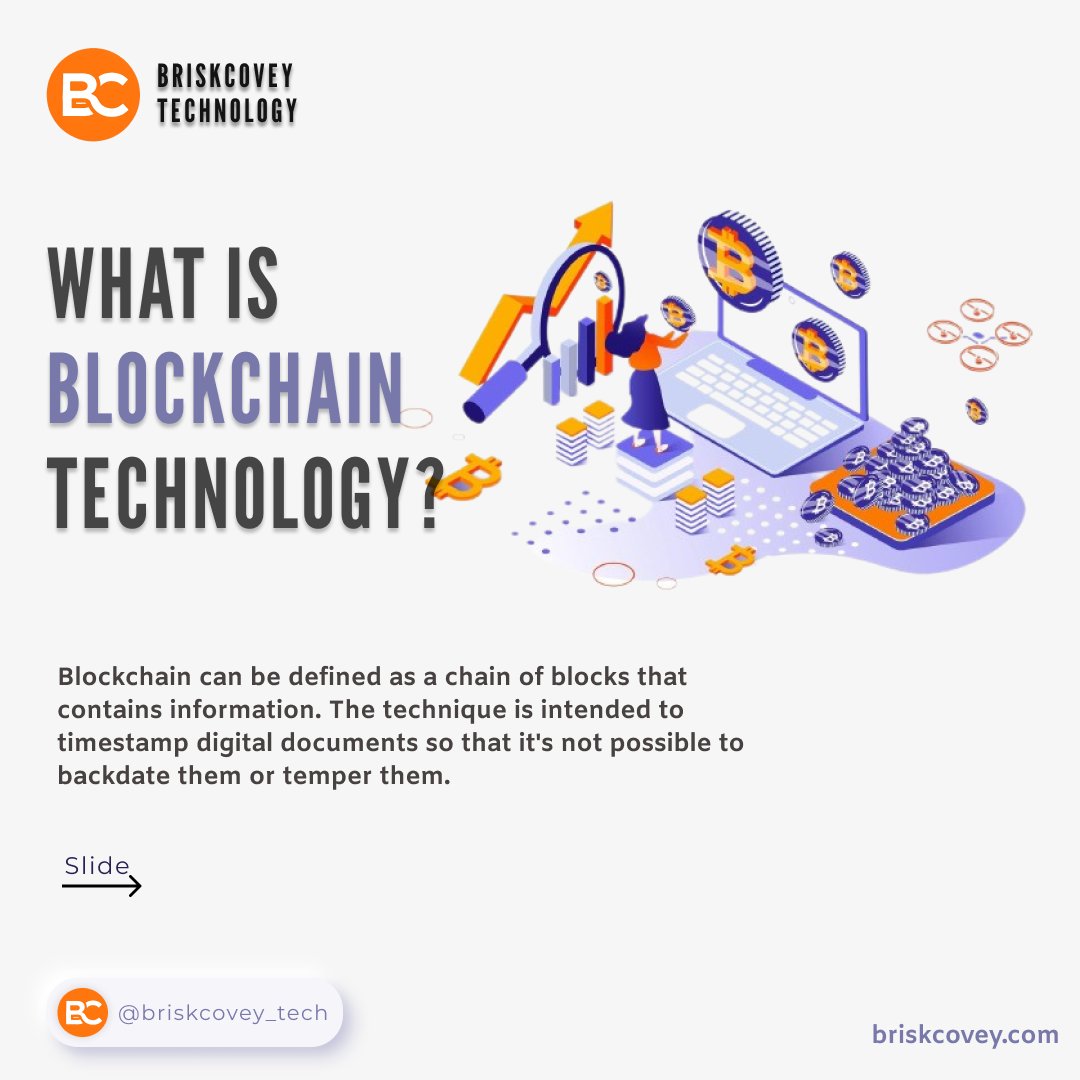 BriskCovey's tweet photo. Blockchain: A secure digital ledger for transparent transactions.
.
.
.
#briskcovey #briskcoveytechnologies #BlockchainTech #DecentralizedLedger #SecureTransactions #TransparentRecords #DigitalInnovation #EfficiencyThroughBlockchain #RevolutionizingIndustries #Cryptocurrency https://t.co/cppUUdFuuZ