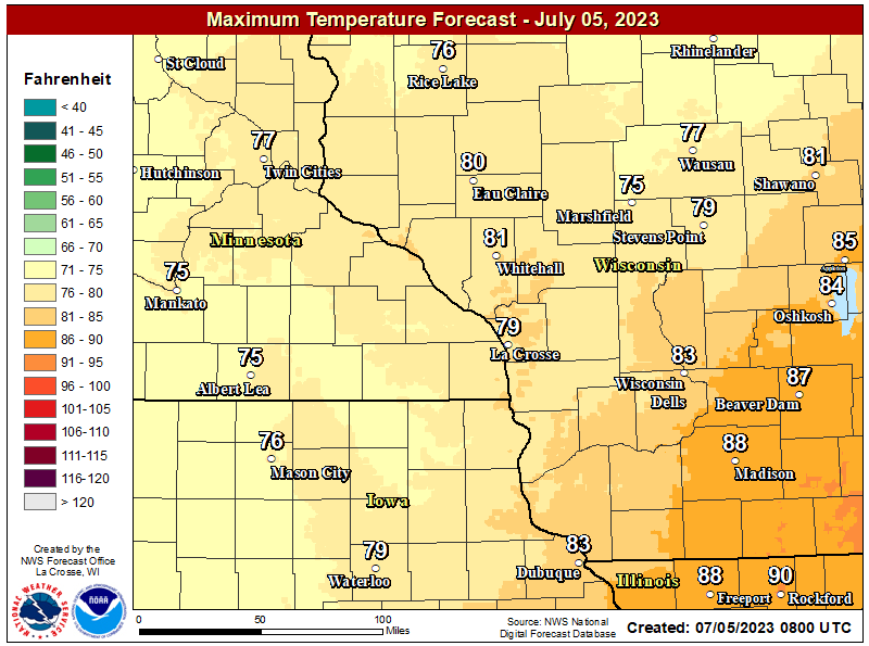 Good Morning SE Minnesota!

Decent weather? I thought that was a myth!

Mostly cloudy then clearing this afternoon. Cooler with highs in the upper 70s. Northwest winds 10 to 15 mph

#MNwx #WIwx #IAwx #RochMN #Rochester #Austin #Minneapolis #EauClaire #Mankato #MasonCity #LaCrosse https://t.co/RGBPcpQiwl