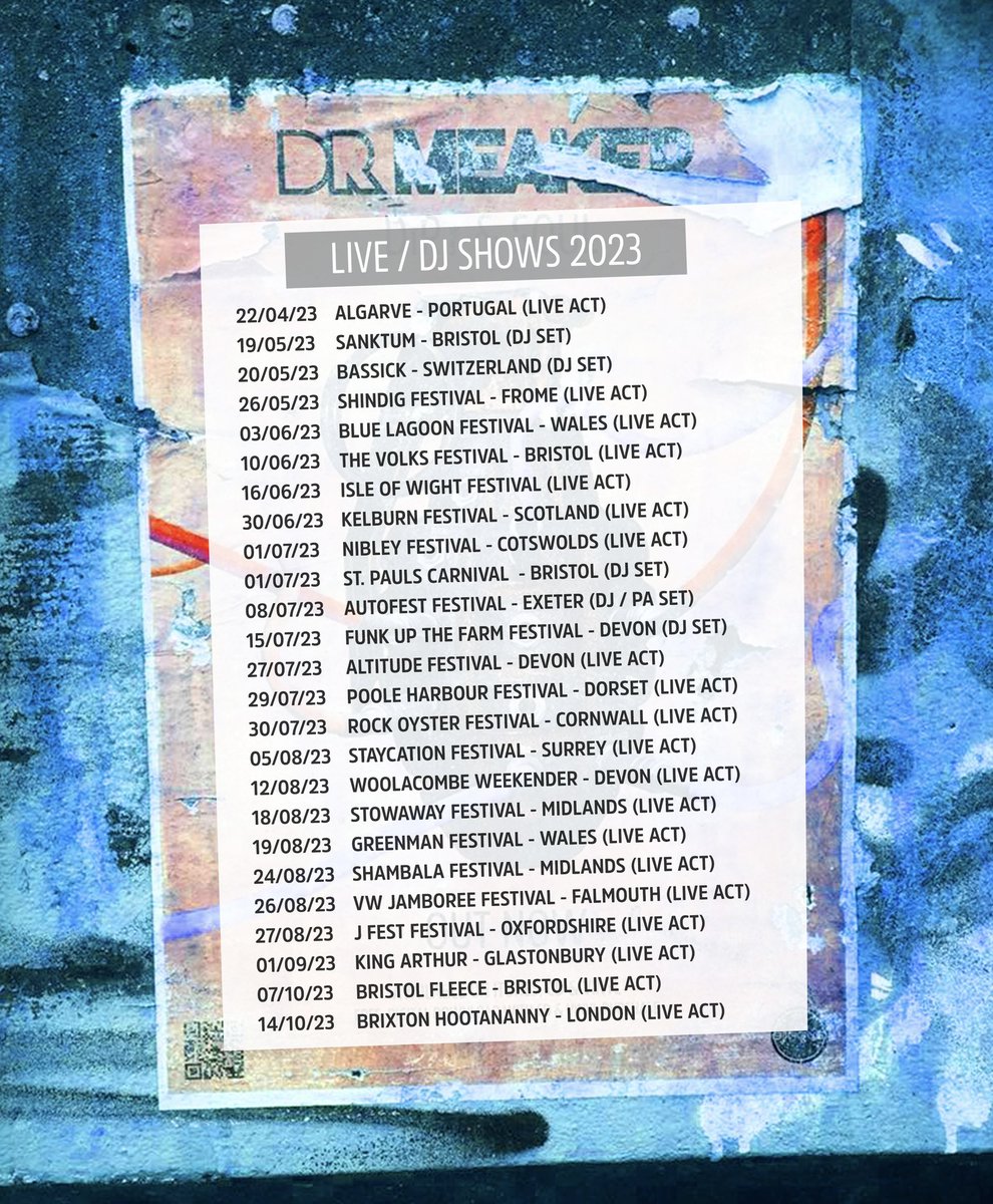 DR MEAKER (Artist & Live Act) tweet media