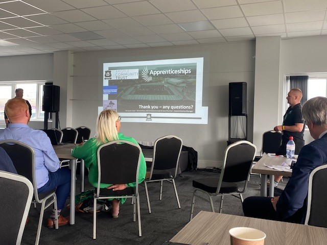 The office yesterday was great for Neil and I at @Argyle @ArgyleTrust Huge thank you to @DCTrainingNET for hosting us both cornwallmarineacademy.co.uk to find out how we support young people, using our business ambassadors #business #training #people #thankyou #football #network