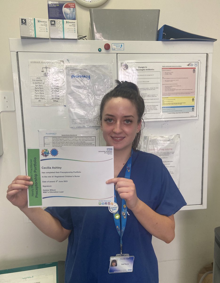 Congratulations to our Ceci on completing her preceptorship 🎉 a fantastic nurse who always brings fun to the ward and her patients