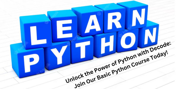 htmlcsscourse's tweet image. Want to learn one of the most popular programming languages? Decode's basic Python course provides a step-by-step approach to mastering Python basics.
#basicpythoncourseAmritsar
#basicpythoncourseAjnala
#basicpythoncourseBatala
decodelearning.in/basic-python-i…