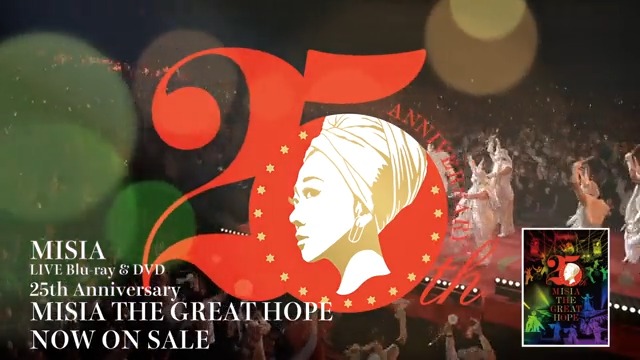 BD/MISIA/25th Anniversary MISIA THE GREAT HOPE(Blu-ray