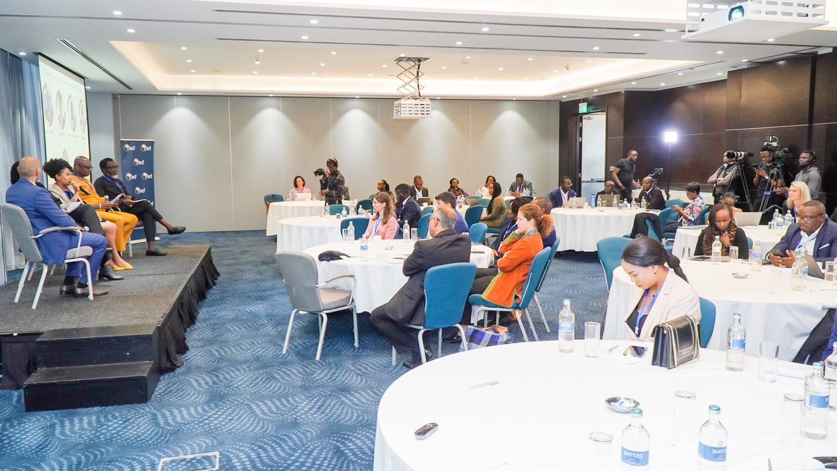 AECFAfrica's tweet photo. Panel discussion on the journey of powering rural Africa through household solar solutions with @WidEnergy's CEO @LilianeChabuka, @amen_aniley Director @gseethiopia, Magloire Ahouanmenou Director @BaobabPlus, and Segun Adaju CEO @SolarDirectNG #REACTHS @FCDOGovUK https://t.co/eqitFPZ7PW