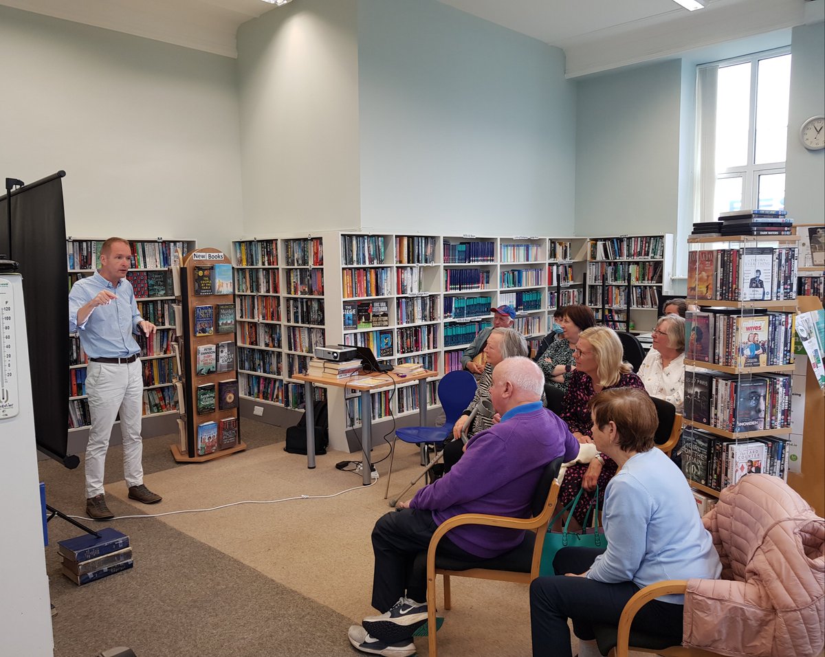 corkcolibrary's tweet photo. Rory from the Local History Studies was in Millstreet Library explaining how to begin your family history journey.
#localhistory #familytree #localhistorystudies #millstreetlibrary #millstreet https://t.co/eSlpqHNyRj