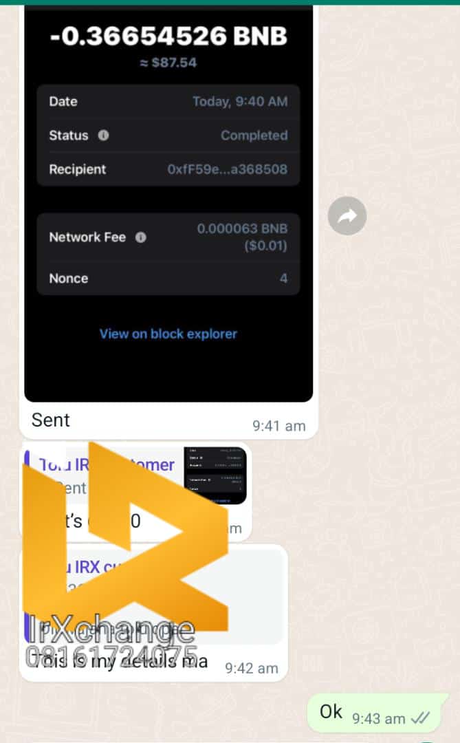 ir_xchangee's tweet photo. We remain fast  and reliae and trusted keep trading with us and enjoy the best rates.💯
Keep trading with us, rates are high.

To trade with us send us a dm 📩or contact us on whatapp at 08161724075

#yoursatisfactionisourpriority https://t.co/C41OXWzFL9