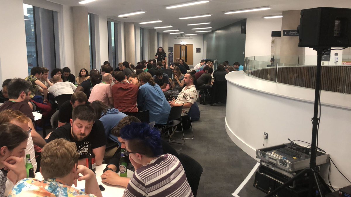 NAM2023_Cardiff's tweet photo. We hope you all enjoyed the inaugural NAM quiz last night! Congratulations to teams "Translate this to Welsh", "Broad Age Full Width Half Maximum" and ""Llanfairpwllgwyngethgogerychwyrndrobwllllantisiliogogogoch" for their 1st, 2nd, and 3rd place finishes! https://t.co/Fye9MGTkyN