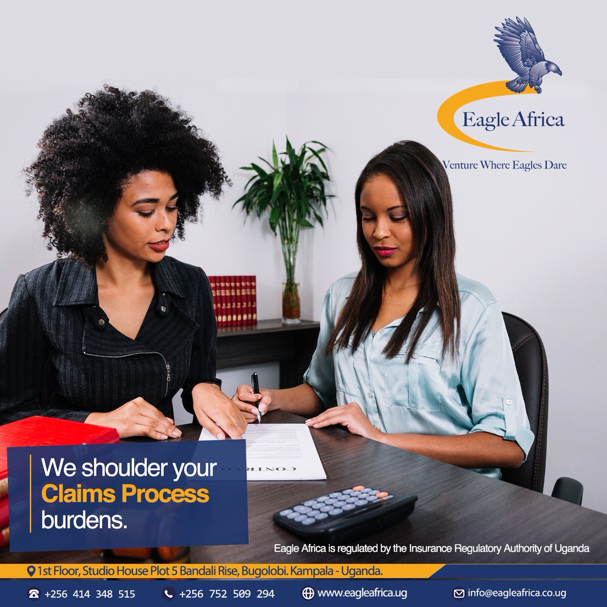 We assist you at every step of the Claims Process, making sure that it goes smoothly so that we get the best outcome for you.

#EagleAfrica #insurancebroker #ClaimsProcess #insuranceneeds