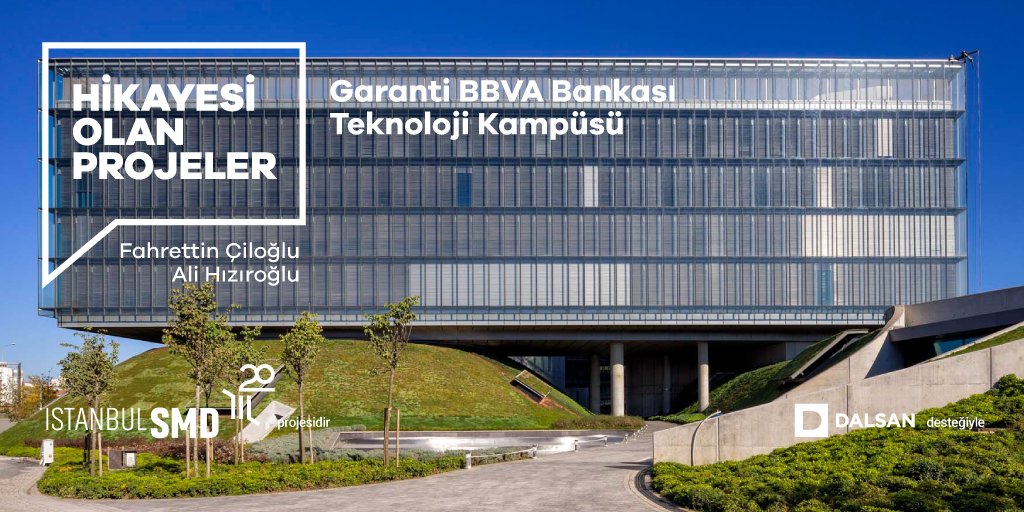 . <a href="/dalsanalci/">DALSAN</a>'nin desteklediği Hikâyesi Olan Projeler'in yeni bölümünde Garanti BBVA Bankası Teknoloji Kampüsü ele alınıyor. <a href="/ucakbanu/">banu ucak</a>'nun yönettiği söyleşi dizisinin yeni konukları Ali Hızıroğlu ve Fahrettin Çiloğlu. <a href="/Istanbul_SMD/">İstanbulSMD</a> 
arkitera.com/haber/hikayesi…