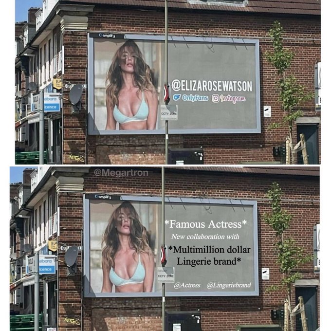 If you have a problem with the first billboard but not the second, your issue isn&rsquo;t about modesty&hellip; https://t<a href="/tag/internationalwomensday"class="tags"><span>#internationalwomensday</span></a><a href="/tag/ewwfeelings"class="tags"><span>#ewwfeelings</span></a>