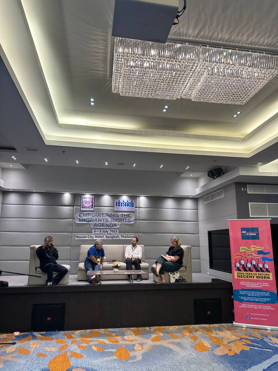 mfasia_'s tweet photo. A panel discussion on Fair and Ethical Recruitment takes place with representatives from IOM and ILO  

Later in the session, the floor was opened to cater to the questions participants had for the panelist.

#MigrantsVoicesMFA https://t.co/MhZs2cpzsI