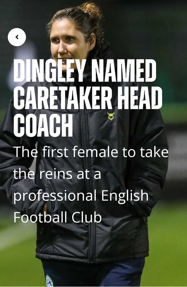 Big congratulations to ex Leicester Nirvana coach Hannah Dingley who has made history and become the first ever woman to manage a professional men's side in England. - as Caretaker Head Coach at <a href="/FGRFC_Official/">Forest Green Rovers</a>

Another <a href="/LeicNirvana/">Leicester Nirvana FC</a> member setting levels ✊🏽