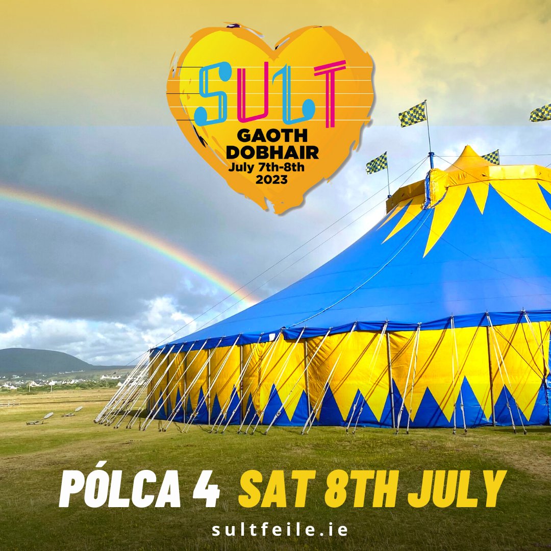 THIS SATURDAY - 8th July 

PÓLCA 4 will be playing at Sult Music Festival! 🎉
Gaoth Dobhair, Dún na nGall

#SultMusicFestival #Pólca4 #TraditionalIrishMusic