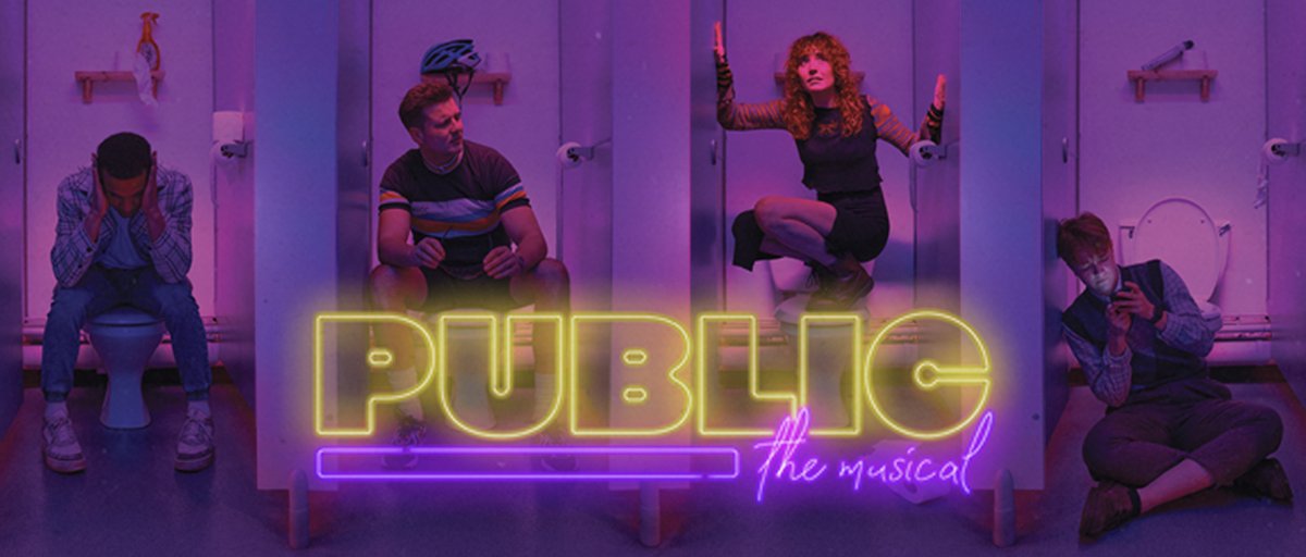 @rhcatlover Come see PUBLIC - THE MUSICAL at Pleasance 2, Pleasance Courtyard, 6:30pm!

An award-winning, pop-rock musical about 4 strangers trapped together in a gender-neutral public bathroom. A show about identity, compassion and connection 🎶🧻🌈