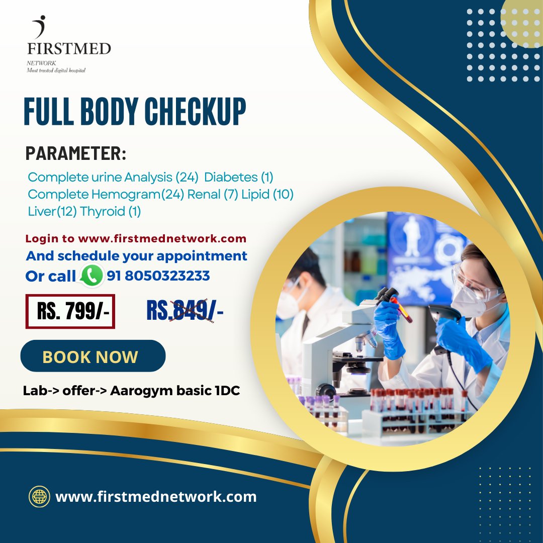 FirstmedNetwork's tweet image. Experience safe and hygienic sample collection by our skilled staff. Receive quick and accurate reports at FirstmedNetwork, your most dependable and trusted digital hospital. #Cholesteroltest #Thyroidtest #Cancerscreening #Kidneyfunctiontest #Urinetest #Liverfunctiontest