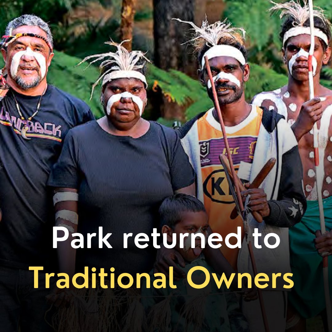 THE Boodjamulla National Park was handed back to the Waanyi people in a ceremony at Parliament House in Brisbane last Friday. A prescribed body corporate of Waanyi representatives will lease the national park land to the state. Full story: koorimail.com