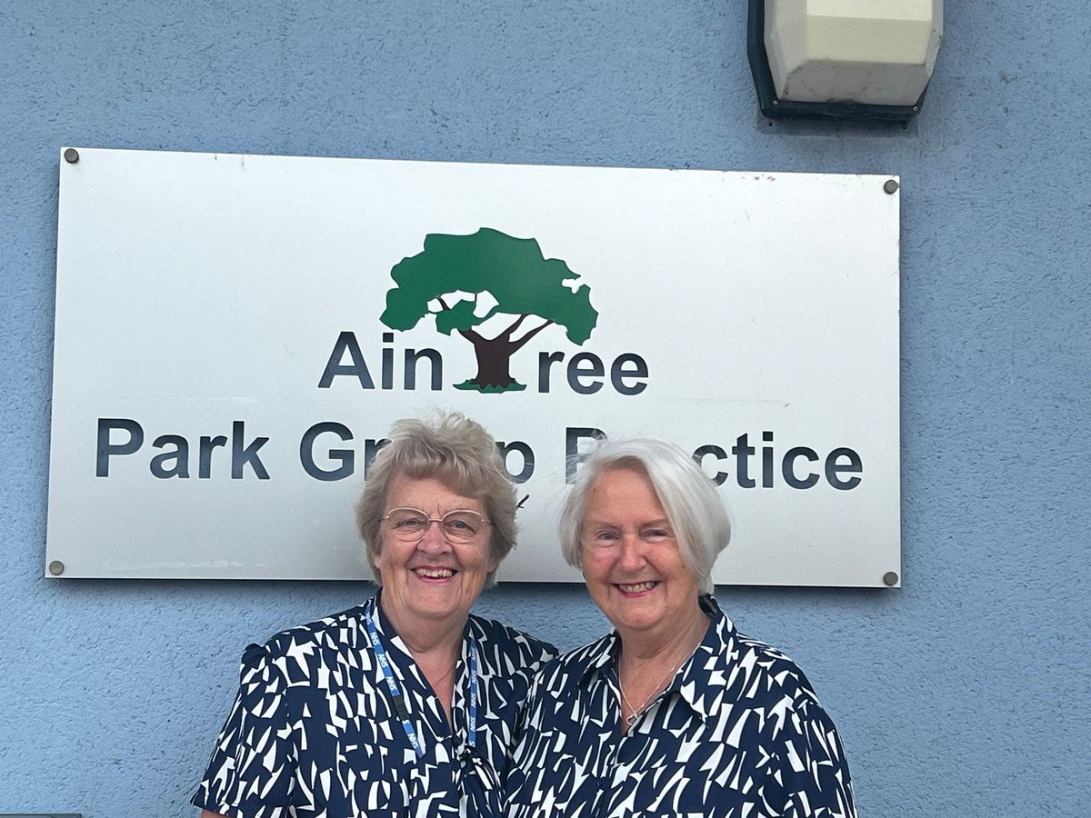 The NHS is 75 today, meet Barbara (rt) 79 who has worked at the practice for over 39.5 years &amp; Carol (lt) 77 who started 34.5 years ago. Both started as receptionist &amp; now work in admin. We currently have Clinical and Reception vacancies why not come &amp; join a great team #NHS75
