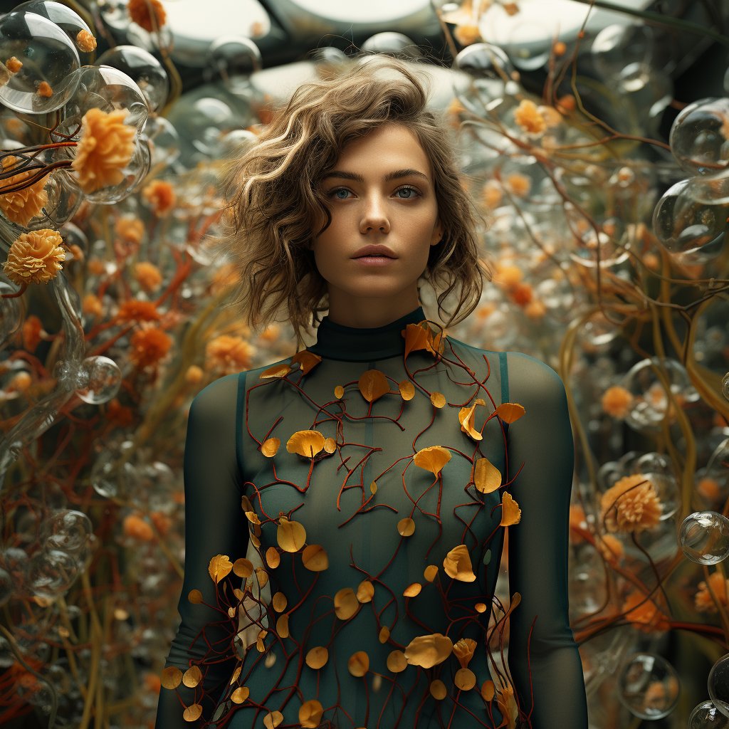 newfredtrib's tweet photo. Circadian Rhythms: A Journey Through Styles and Bubbles - 003
Bubbles embroidered dress in lush garden https://t.co/AcubOIHe6Q