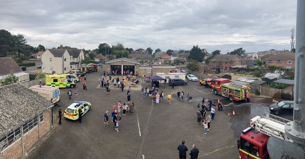 Have you ever wondered what life is like for a Firefighter? Come down to Hunstanton Fire Station's Open Day on 29 July to find out.

Come by the station at 17 King's Lynn Rd, PE36 5HP any time from 10:00 to 15:00: the whole family is welcome &amp; there's lot to do and learn!