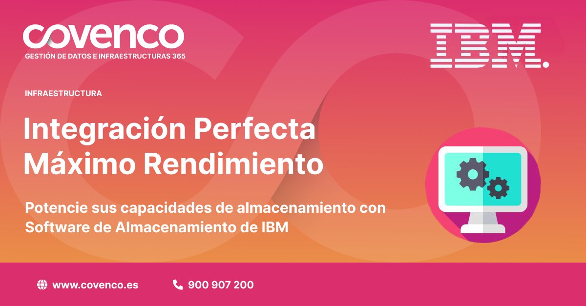 CovencoSpain's tweet photo. 📣 ¡Simplifique la gestión de datos, aumente la productividad y mejore la eficiencia con IBM Storage Software!

¡Visite nuestro sitio web y libere el poder de sus datos con Covenco e IBM Storage Software hoy mismo!

https://t.co/sg7xgojInF

#IBMStorageSoftware #GestiónDeDatos https://t.co/07qXjovY0d