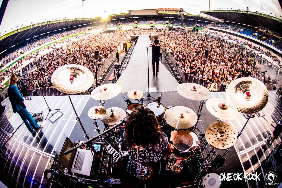 Santander!!

#ONEOKROCK #MUSE #Europe #tour

photo by <a href="/JulenPhoto/">JulenPhoto</a>