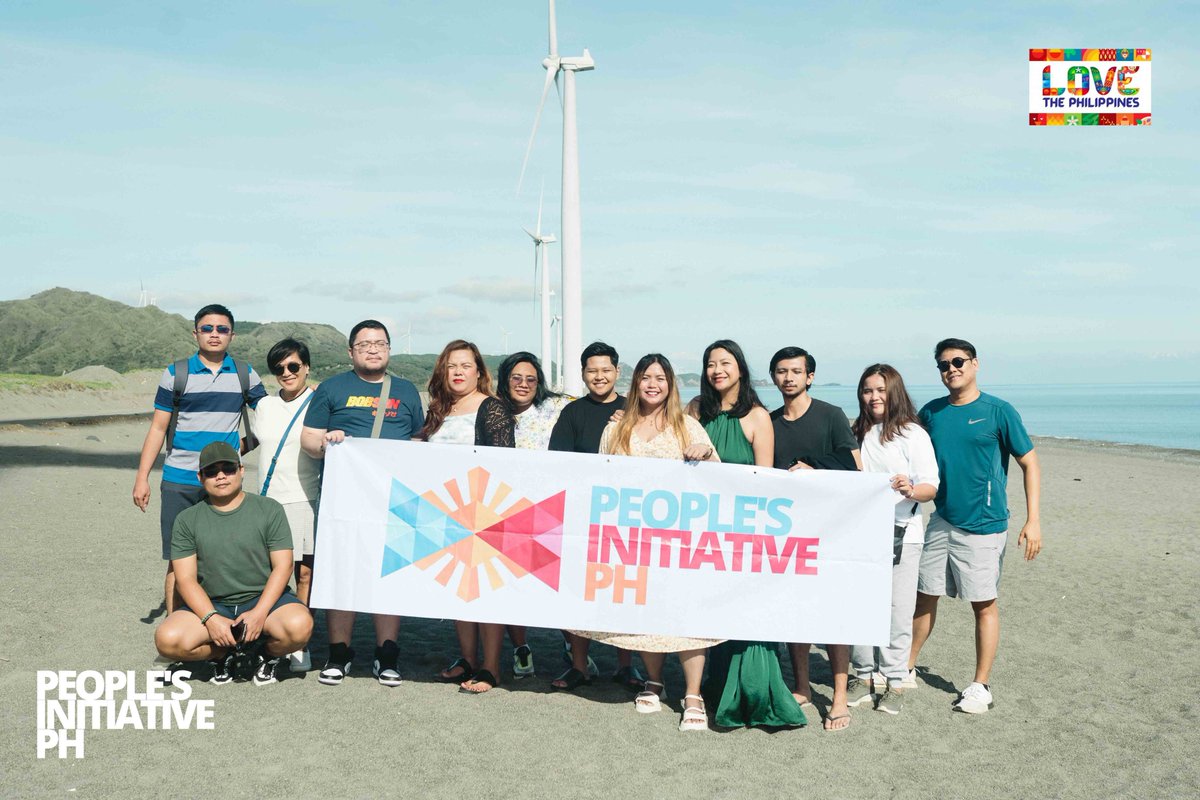 elynevillamor's tweet photo. Here's more of what we did in the North together with the Fambam Circle of People's Initiative PH @officialpiph!
#LoveThePhilippines

-

Department of Tourism - Philippines: “Love The Philippines" slogan encapsulates the essence of People's Initiative PH's field trip to Ilocos, where they explored the region's natural beauty, embraced its cultural heritage, and fostered a deep appreciation for the nation's diversity. With this new slogan, the group recognizes that love and admiration for one's own homeland lay the foundation for responsible and sustainable tourism practices.

For days three and four, People’s Initiative PH went to Ilocos, where they embraced the beauty of the Philippines' northern wonders. From the iconic Bangui Wind Mill harnessing renewable energy to the historic Cape Bojeador Lighthouse offering breathtaking coastal vistas, they marveled at the nation's rich heritage. The enigmatic Sinking Tower left them intrigued, while the Baluarte Resort and Mini Zoo provided a serene escape, fostering a deep appreciation for the region's biodiversity.

By encouraging fellow Filipinos to prioritize domestic travel carrying #PhilippineFirst / #PilipinasMuna in their hearts and share their experiences with the world, they aim to share the untold stories, explore hidden treasures, and celebrate the unity that defines us as Filipinos. #LoveThePhilippines #MahalinNatinAngPilipinas #HuwagMagingDayuhanSaSarilingBayan #PIPH #PIPHAdvocacy #PIPHforPhilippineTourism

-

Do you support local tourism? Do let us know where have you been in PH recently? And why it is worth the shot to visit your very own Philippines? #ShareThatPhoto #ShareYourExperience

In promoting tourism, we take initiative. We dare you too!

-

CC / @bongbongmarcos  @SenImeeMarcos  @sandromarcos7  @TourismPHL  @Eleksyon31 
Tiktok Influencers / @kokolokoyph  @reinchan29