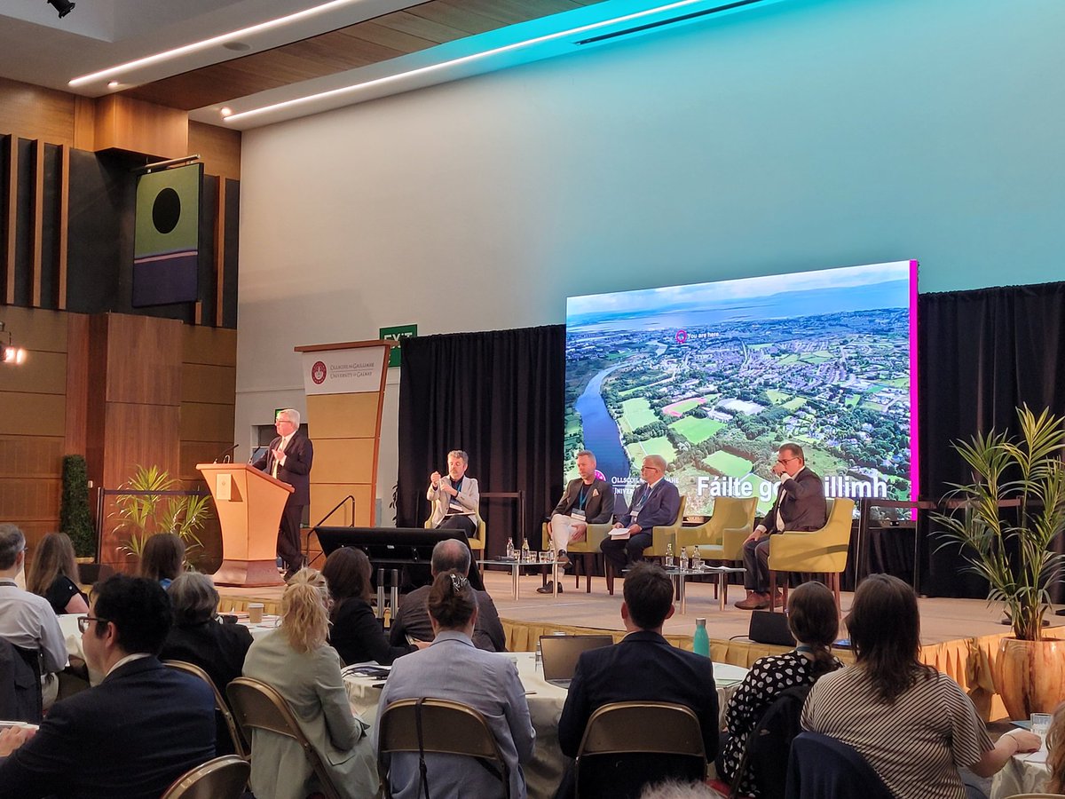 IOLNetwork's tweet photo. At @uniofgalway today to join the celebrations of the 10 years anniversary &amp; successes of the Galway Statement, a decade of marine research cooperation along and across the Atlantic.

#OurSharedResource 
#AllAtlanticOceanCommunity https://t.co/ApMBhdQP52