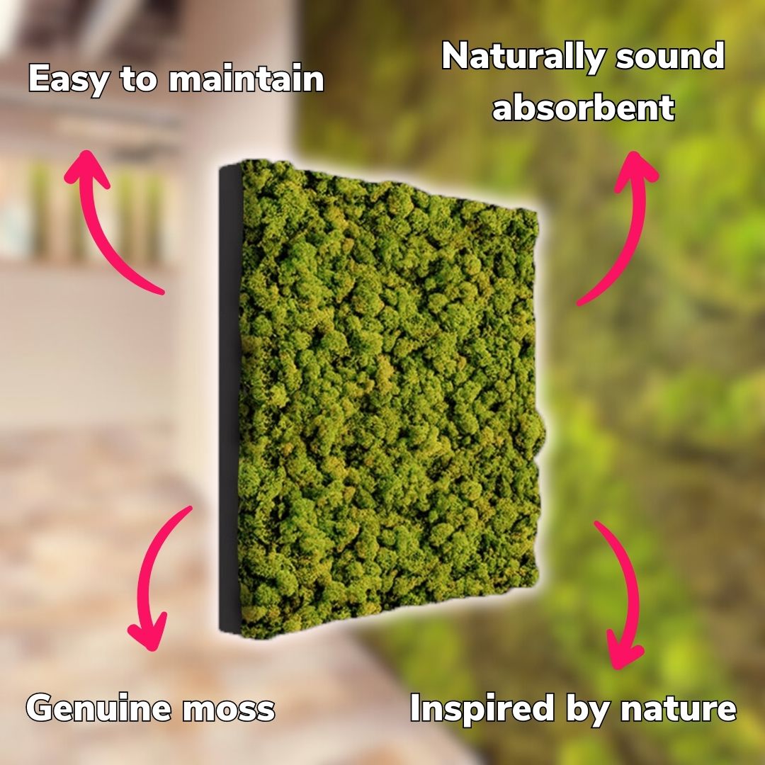 muffleacoustics's tweet photo. Greenery is not just for the garden this summer! ☀️ 

At Muffle, we love products that have been inspired by nature, and our range of moss wall panels is one of the best. Creating a modern, sustainable look is easy with MuffleMoss!

#interiordesign #moss https://t.co/SPAuMZXI7B