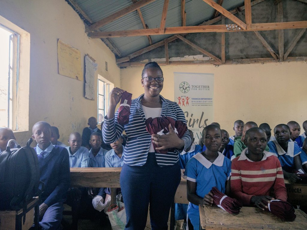 Day 2 of our #PeriodSustainability Campaign together with our partner; so far we have managed to visit 7 schools in Migori County and had a menstruation hygiene education and #EndFGM conversation.

#TogetherForBetter #Power2YouthKE #Tunaweza #SRHR