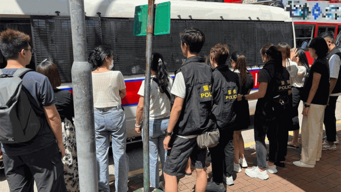 HKeye_'s tweet photo. The police and Immigration Department conducted a joint anti-#prostitution operation called "#LANDMASTER" today (July %). Seven mainland women were arrested on suspicion of breach of condition of stay and were detained for further investigation. https://t.co/8pPHL6Eqcu