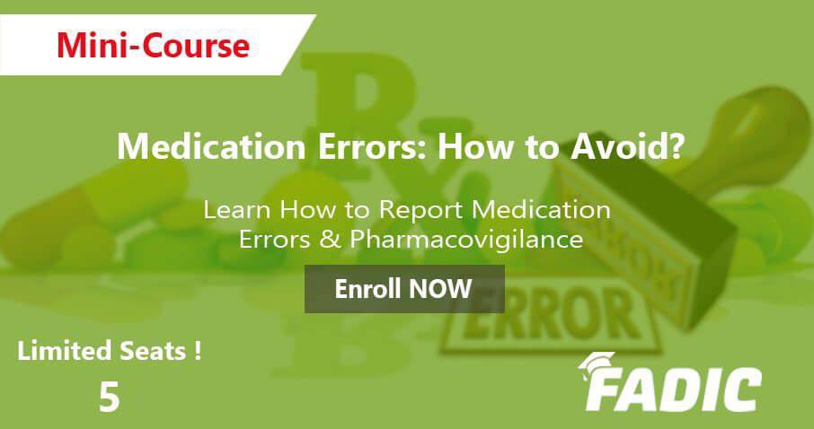 FADIC_DIC's tweet photo. ✌️يبدأ اليوم  #كورس  #فادك في #الأخطاء_الطبية
Medication Errors: How to Avoid?

🌹 وكيفيه تحديد وتصنيف أخطاء الدواء وخطوات الإبلاغ عنها.

💚 تفاصيل البرنامج من الرابط:

 https://t.co/0wyIysBhHk

✅ الاستفسار من الواتس:
 https://t.co/Wj7ZEYKvMh

#Pharmacovigilance
#MedicationError https://t.co/ALXT3Ckywd