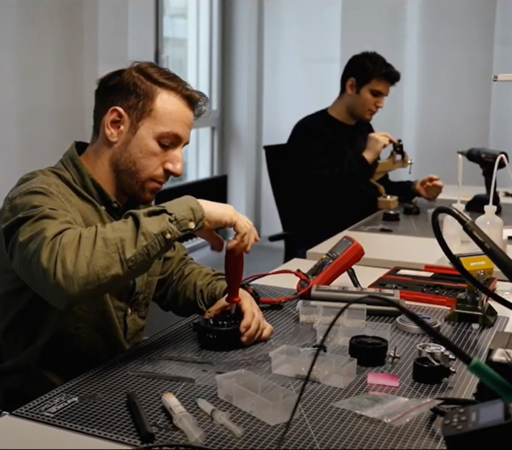 BotaSystems's tweet photo. Back from @automaticafair our #engineering #team, under the lead of the CTO Ilias Patsiaouras is continuing to develop and implement new ideas in #6axis #force #torque sensing, so that our #sensors stay ahead of our competitors regarding negligible drift and simplicity in use 💪 https://t.co/WoY1IKD4eW