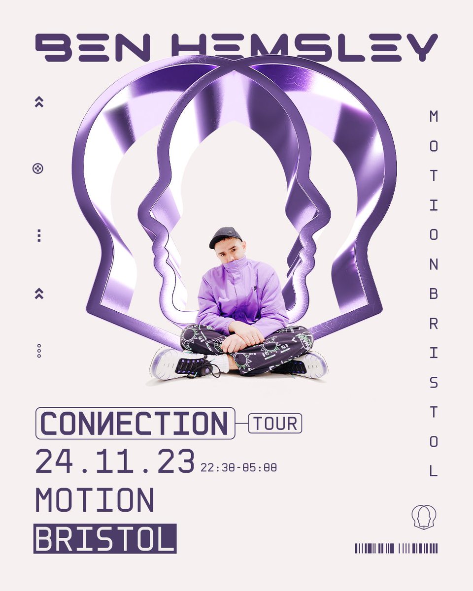 benhemsley's tweet photo. I’m so excited to announce that I’ll be bringing my connection tour to Bristol’s iconic @MotionBristol on 24th November. What a buzz man! 

Get signed up now x

https://t.co/ErLBu5uAmD https://t.co/QFiIKPuUKF