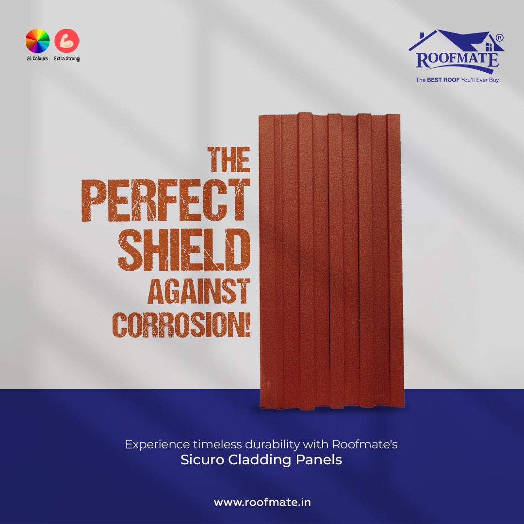 roofmate1's tweet photo. Experience the perfect shield against #corrosion! Protect your home with Roofmate's Sicuro #CladdingPanels, ensuring timeless durability and resistance to the elements. 

☎ 0487 2202161 - 2201319, 9387110196
🌐 https://t.co/KLEfwdwdze
#roofingsheets #Sicurocladdingpanels https://t.co/6UvSZm4F0k