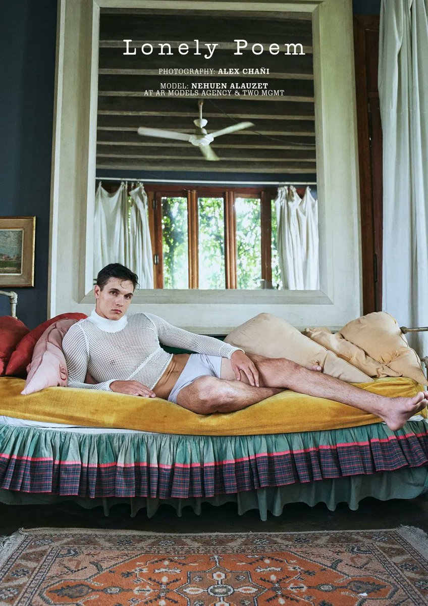 theZINEstand's tweet photo. Featured in our Summer Sale. Use code "SUMMER21" for 21% off. Nehuen Alauzet at AR Models Agency by Alex Chañi for Yearbook Fanzine #21. Available to download instantly, or order in casebound hardcover and softcover editions. Link: https://t.co/NNbqOavBGX https://t.co/uymvsQWdhr