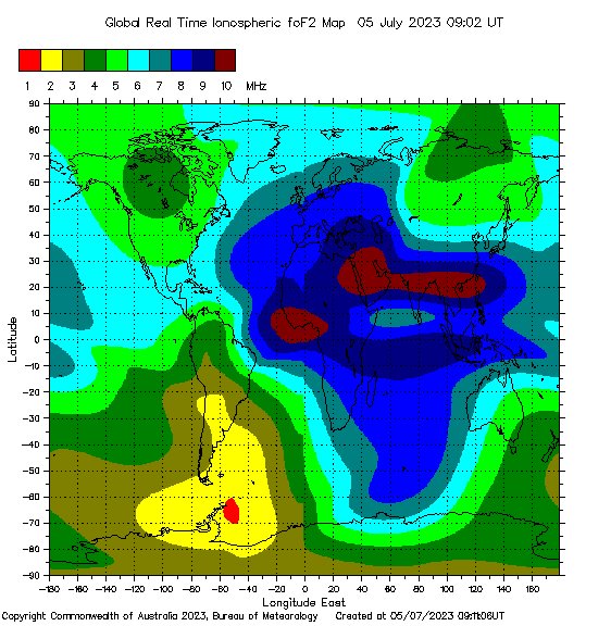 Global Optimum NVIS Frequency Map Based Upon Hourly Ionosphere Soundings via https://t.co/6WcAAthKdo #hamradio https://t.co/nLkAqfEEBD