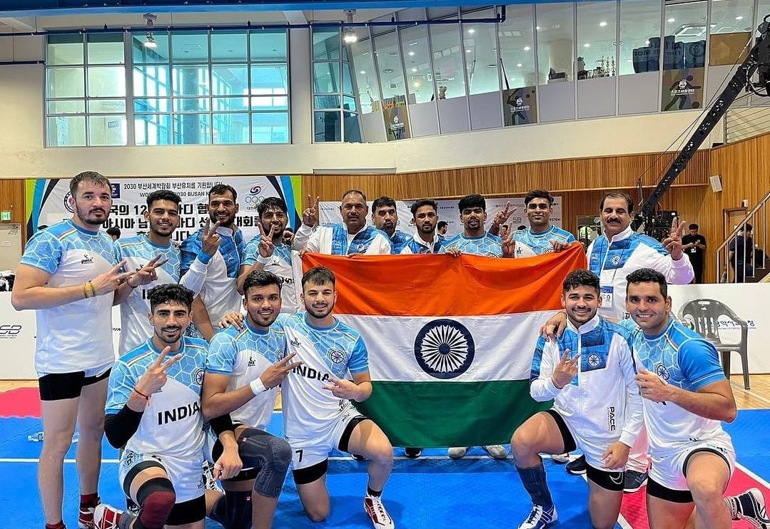 After Hockey and Cricket, Football is going to be the next big thing in Indian sports.

Performance of Indian team in tournaments like #SAFFChampionship2023 shall motivate many budding Peles, Maradonas, Ronaldoes & Messies playing in remotest part of India.

Congrats, Team India!