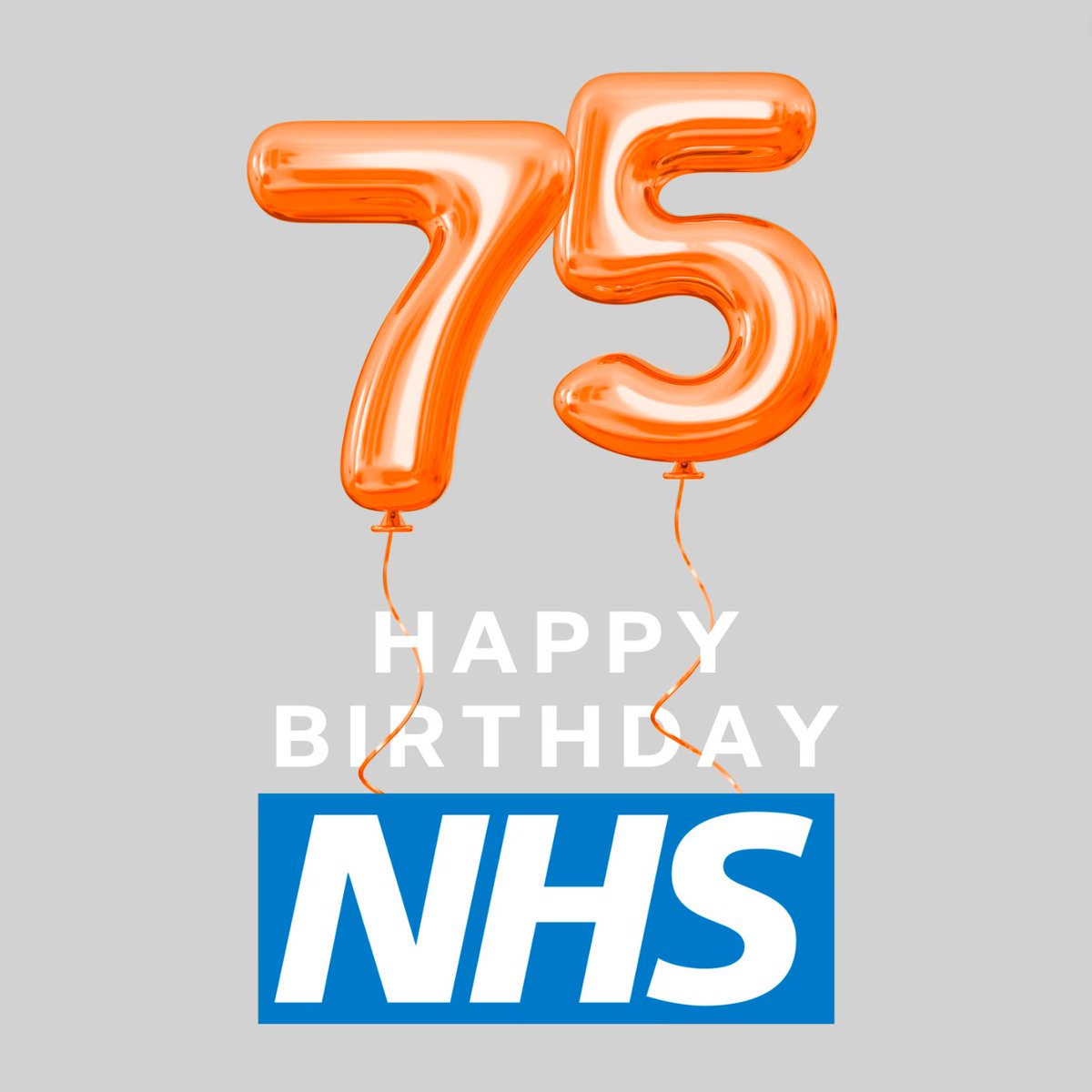 Happy birthday #NHS75! 🎂 The #NHS is part of the fabric of the UK and we have been proud to partner with them over the last 25 years of that journey, working together to transform the healthcare experience for all.
