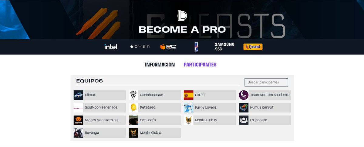 gbeasts_gg's tweet photo. Buenos días Invocadores!!! Ya quedan menos días para que comience BECOME A PRO💪💙🚀 y 1 plaza por cubrir!!!!
¿Estáis preparadx? Esto va a llevar muchas sorpresitas 🔥🤩
GOGOGO💪
@QlimaxTeam
#Soulmoon
@MightyMeerkats
@Montaclubacadem
#CatLoafs
#LaJaeneta
@TeamNoctem_ https://t.co/UfrbrOLm24
